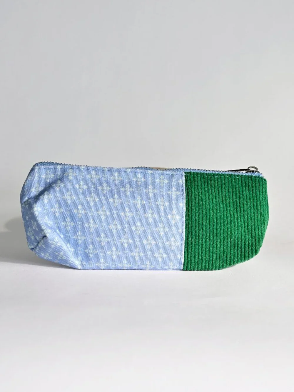 Archer & Olive Green and Blue Pencil Case-Like New